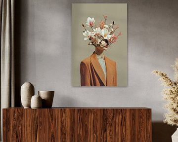 Magnolia dans mon esprit en orange n°1