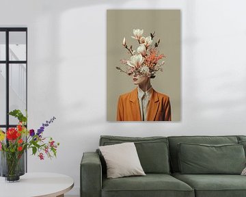 Magnolia dans mon esprit en orange n°2