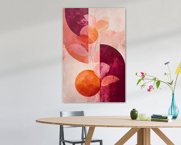 Couleurs Pêche et Vin n° 2 sur Studio BB