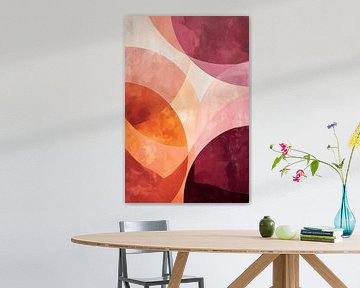 Couleurs Pêche et Vin n° 4 sur Studio BB