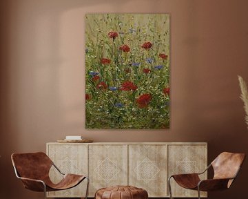 Coquelicots sur Alfons Smeets