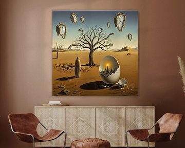 Dreamscape Vision - Surrealisme Kunst Meesterwerk