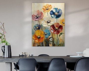 Flower explosion by Wonderful Art