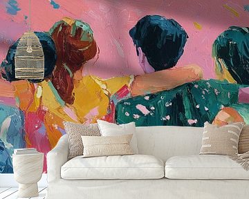 Togetherness in Bright Colors