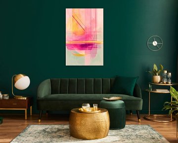 Where Pink Meets Gold no. 4 by Studio BB