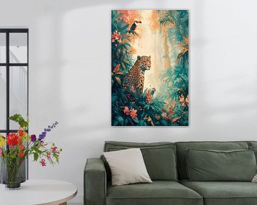 Leopard in the Jungle no. 1 by Studio BB