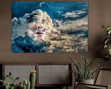 Cloud woman by Dieter Walther