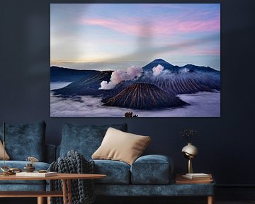 Les brumes matinales du volcan Bromo sur Frank Photos