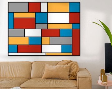 Mondrian Momentum by Hilde Remerie Photography and digital art