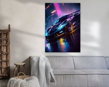 Neon futuristisch van John Dan
