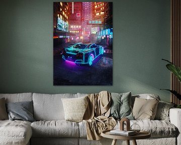 GT-R Neon Schets van John Dan