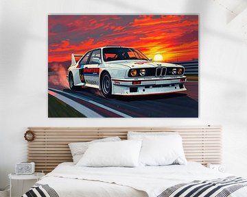 BMW M3 E30 DTM - Le rythme de la vitesse