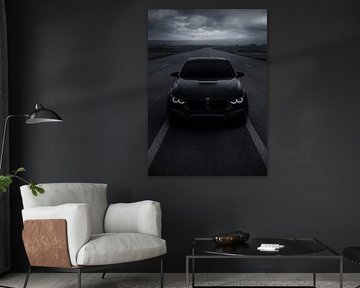 BMW M4 Dunkle Straße von John Dan
