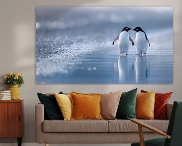 two penguins by Black Coffee