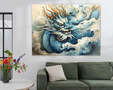 Chinesischer Drache von Jutta Maria Pusl