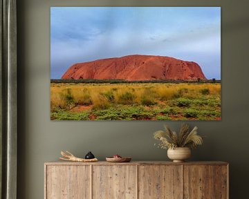 Uluru, or Ayers Rock, Northern Territory, Australia by Henk van den Brink