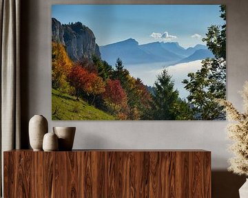 Alpenlandschaft in Savoie in Frankreich von Tanja Voigt