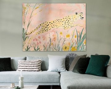 Flowers and Leopard by Zen and More