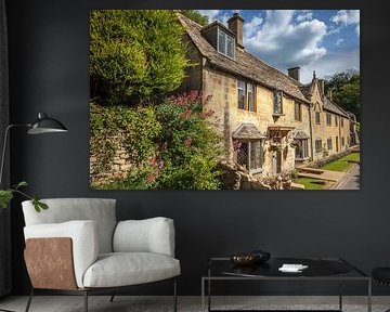 Old houses in Broad Campden, Cotswolds, England
