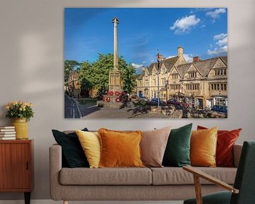 Im Ortskern von Chipping Campden, Cotswolds, England von Christian Müringer