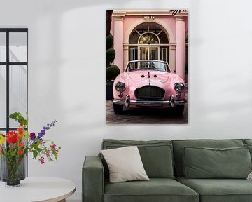 Cabriolet vintage rose sur John Dan