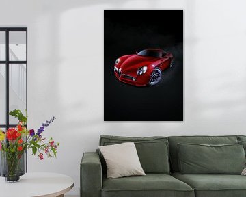 Alfa Romeo 8c sur John Dan