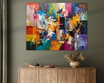 An explosion of colour