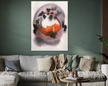 TANGERINE CORE AQUA FLARE 991 - Aquarelle à l'éclat doux et au bord transparent