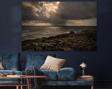 Atlantische kust van county Mayo, Ierland van Bo Scheeringa Photography
