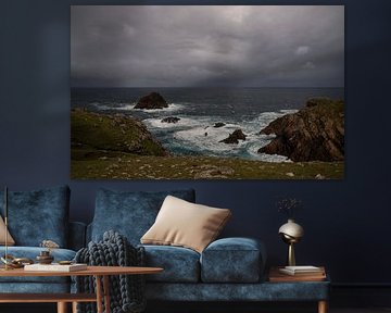 The wild coast at Erris Head on the Wild Atlantic Way