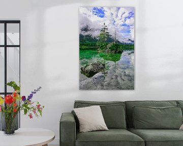 The Hintersee in Bavaria by Bernhard Kaiser