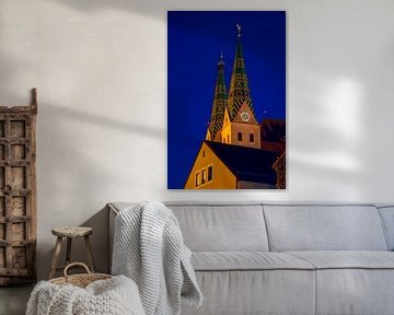 Beilngries church by night