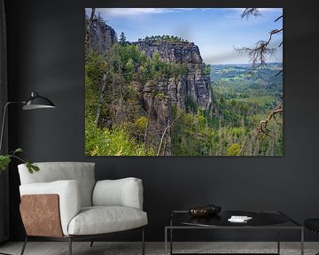Saxon Switzerland - Frienstein with Ida Grotto by t.ART