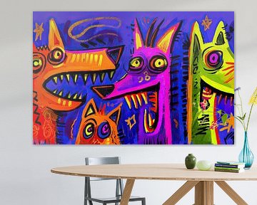 Dog colours by ARTEO Paintings