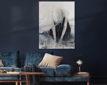 Pearl Woman | Pearled Silence by Abstract Painting