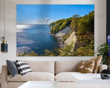 Kreidefelsen auf Rügen im Nationalpark Jasmund von Reiner Würz / RWFotoArt