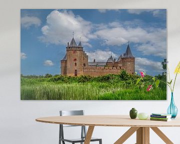 Château médiéval Muiderslot à Utrecht