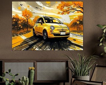 Fiat 500 - De Zen van Beweging Herfst