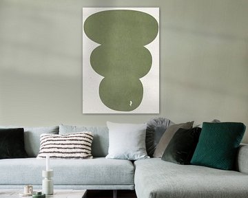 Greenery Simple Retro Shapes by THE MIUUS STUDIO