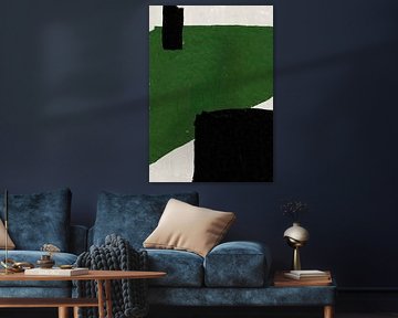 Abstraction d'émeraude sur THE MIUUS STUDIO
