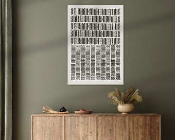 Monochrome Harmony by THE MIUUS STUDIO