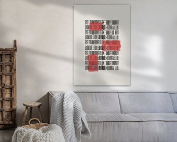 Crimson Grids by THE MIUUS STUDIO