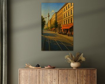 Berlin Afternoon on Prenzlauer Allee by Travel Shop