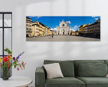 Basilica di Santa Croce di Firenze  by Teun Ruijters
