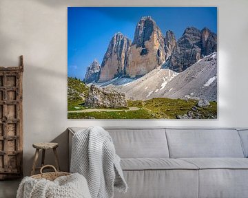 Dolomites - Hiking trail on the Three Peaks by t.ART
