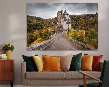 Burg Eltz aux couleurs de l'automne