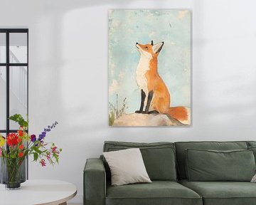 Red fox in the sun by Niklas Maximilian