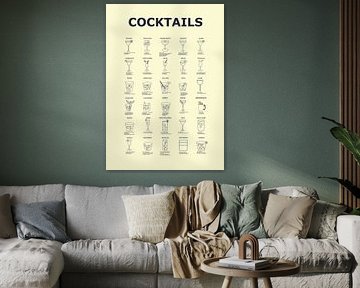 cocktail line minimalist