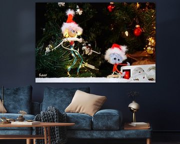 Fubby Christmas humour fine-art.