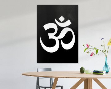 Om Symbol Sacred Sound of the Universe by Art Kingdom